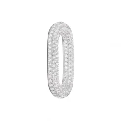 Sif Jakobs Damenschmuck-Capri Single Link - SJ-E62012-CZ-SS