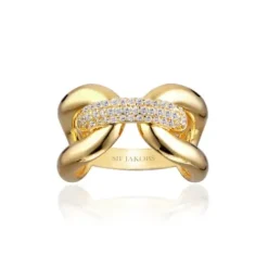 Sif Jakobs Ringe-Capri Tre Ring - SJ-R62016-CZ-SG