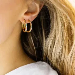 Sif Jakobs Ohrringe-Ellera Grande Ohrringe - SJ-E2869-XCZ(YG)