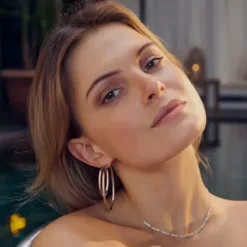 Sif Jakobs Halsketten-Ellera Ovale Halskette - SJ-N2415-CZ