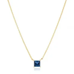 Sif Jakobs Halsketten-Ellera Quadrato Halskette - SJ-N42279-BLCZ-YG