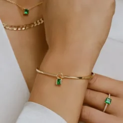 Sif Jakobs Ringe-Ellera Quadrato Ring - SJ-R42280-BLCZ-YG