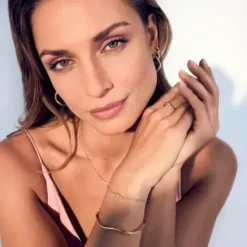 Sif Jakobs Armbänder-Ellera Waves Pianura Armreif - SJ-BG3879-YG