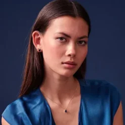 Sif Jakobs Halsketten-Ellisse Carezza Halskette - SJ-N2353-BLCZ-YG