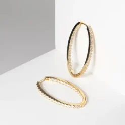 Sif Jakobs Ohrringe-Ellisse Medio Ohrringe - SJ-E2313-CZ-YG