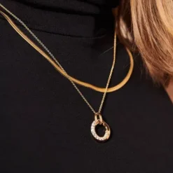 Sif Jakobs Halsketten-Ferrara Halskette - SJ-P1211-CZ-SG38-45