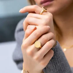 Sif Jakobs Ringe-Follina Pianura Grande Ring - SJ-R1070-CZ-YG