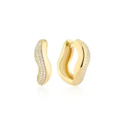 Sif Jakobs Ohrringe-Glorenza Grande Ohrringe - SJ-E2483-CZ-YG