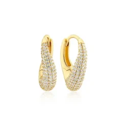 Sif Jakobs Ohrringe-Glorenza Piccolo Ohrringe - SJ-E2482-CZ-YG