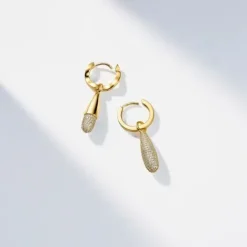 Sif Jakobs Ohrringe-Goccia Ohrringe Charms - SJ-CH2488-CZ-YG