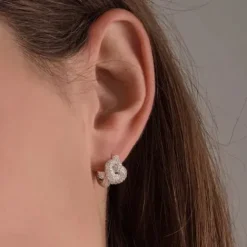 Sif Jakobs Ohrringe-Imperia Creolen - SJ-E10752-CZ