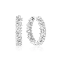 Sif Jakobs Ohrringe-Livigno Piccolo Creolen - SJ-E2364-CZ