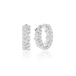 Sif Jakobs Ohrringe-Livigno Piccolo Creolen - SJ-E2363-CZ