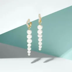 Sif Jakobs Ohrringe-Ponza Sette Ohrringe - SJ-E2447-PCZ-YG