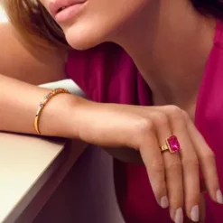 Sif Jakobs Ringe-Roccanova Altro Grande Ring - SJ-R42267-PKCZ-YG