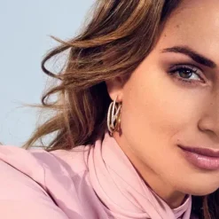 Sif Jakobs Ohrringe-Spirale Piccolo Ohrringe - SJ-E2591-CZ-YG