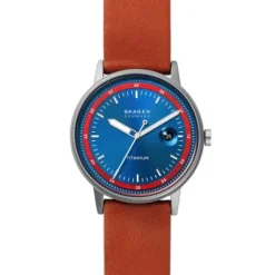 Skagen Lederarmband-Henriksen Titanium - SKW6755