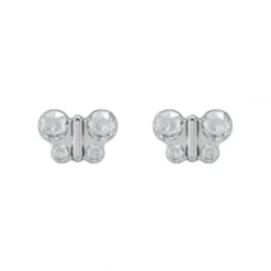 Studex Ohrringe-Sensitive Ohrstecker Schmetterling Kristall - STX-11124P