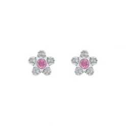 Studex Ohrringe-Sensitive Ohrstecker Daisy Kristall Rosé - STX-11020P