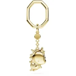 Swarovski Schlüsselring-Chinese Zodiac Schlüsselanhänger Drache Gelb Gold - 5678185