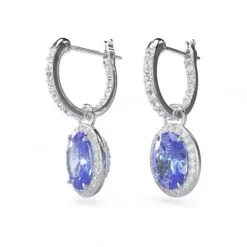 Swarovski Ohrringe-Constella Drop Ohrhänger Oval Schliff Blau - 5671817