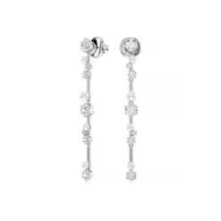 Swarovski Ohrringe-Constella Drop Ohrhänger Kristallperle Rundschliffe Weiss - 5705614
