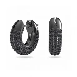 Swarovski Ohrringe-Dextera Kreolen Klein Schwarz - 5620222