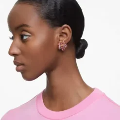 Swarovski Ohrringe-Florere Ohrstecker Blume Rosa Gold - 5656635