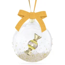 Swarovski Dekorationen-Holiday Cheers Dulcis Weihnachtskugel Gelb - 5688315