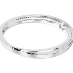 Swarovski Armbänder-Hyperbola Armreif Verschiedene Schliffe Weiss