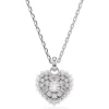 Swarovski (Kette mit) Herz-Hyperbola Halskette Herz Weiss - 5684386