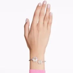 Swarovski Armbänder-Idyllia Armreif Blume Gelb