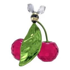 Swarovski Dekorationen-Idyllia Biene und Kirsche - 5667550