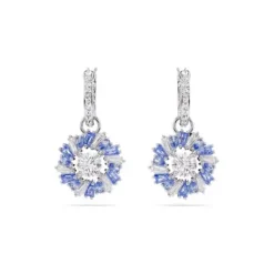 Swarovski Ohrringe-Idyllia Drop Ohrhänger Blume Blau - 5680016