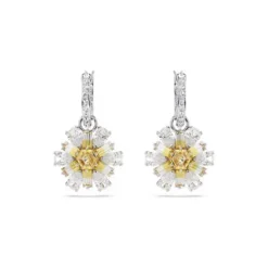 Swarovski Ohrringe-Idyllia Drop Ohrhänger Blume Gelb - 5683243