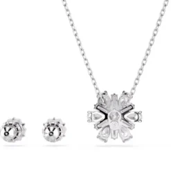 Swarovski Schmuck Set-Idyllia Set Verschiedene Schliffe Schneeflocke Weiss - 5691486