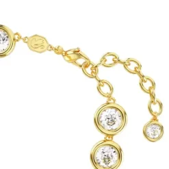 Swarovski Armbänder-Imber Armband Rundschliff Weiss Gold - 5682586