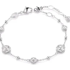Swarovski Armbänder-Imber Armband Rundschliff Weiss - 5696079