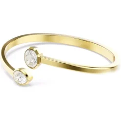 Swarovski Armbänder-Imber Armreif Verschiedene Schliffe Weiss Gold