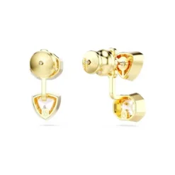 Swarovski Ohrringe-Imber Ohrring Jackets Asymmetrisches Design Verschiedene Schliffe Weiss Gold - 5705461