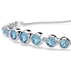 Swarovski Armbänder-Imber Tennis Armband Gemischte Rundschliffe Blau - 5719282