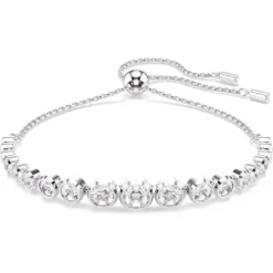 Swarovski Armbänder-Imber Tennis Armband Gemischte Rundschliffe Weiss - 5705451