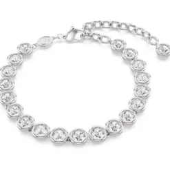 Swarovski Armbänder-Imber Tennis Armband Rundschliff Weiss - 5682666