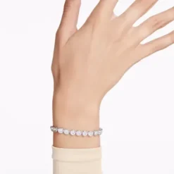 Swarovski Armbänder-Imber Tennis Armband Rundschliff Weiss - 5682666
