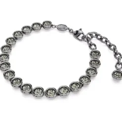 Swarovski Armbänder-Imber Tennis Armband Rundschliff Schwarz - 5682592