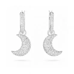 Swarovski Ohrringe-Luna Drop Ohrhänger Mond Weiss - 5666157