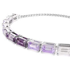 Swarovski Armbänder-Matrix Armband Baguette Schliff Violett - 5707199