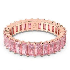 Swarovski Ringe-Matrix Ring Baguette Schliff Rosa Roségold
