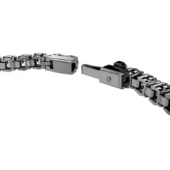 Swarovski Armbänder-Matrix Tennis Armband Rundschliff Grau