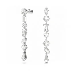 Swarovski Ohrringe-Mesmera Drop Ohrhänger Verschiedene Schliffe Lang Weiss - 5661687